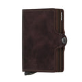 Secrid Twinwallet Vintage│art. TV-CHOCOLAT│Pasjeshouder│voorkant met witte achtergrond