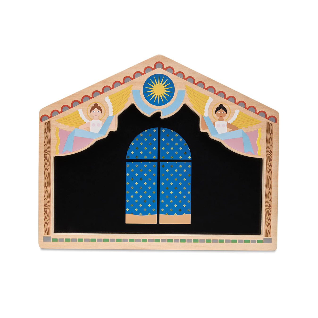 Kerststal The Crib│Buro Berger│art. P12-01│bord zonder puzzelstukken