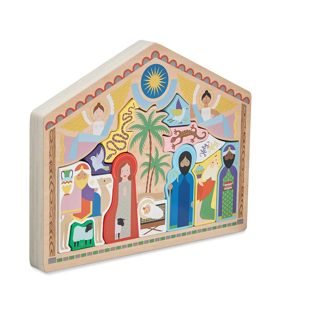 Kerststal The Crib│Buro Berger│art. P12-01│voorkant schuin