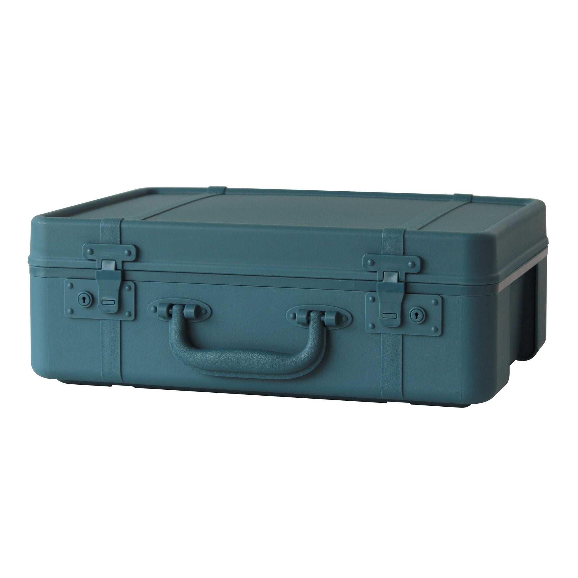 Opbergkoffer Trunk Story Hachiman│Medium Blauw│art. 240464│vooraanzicht met witte achtergrond