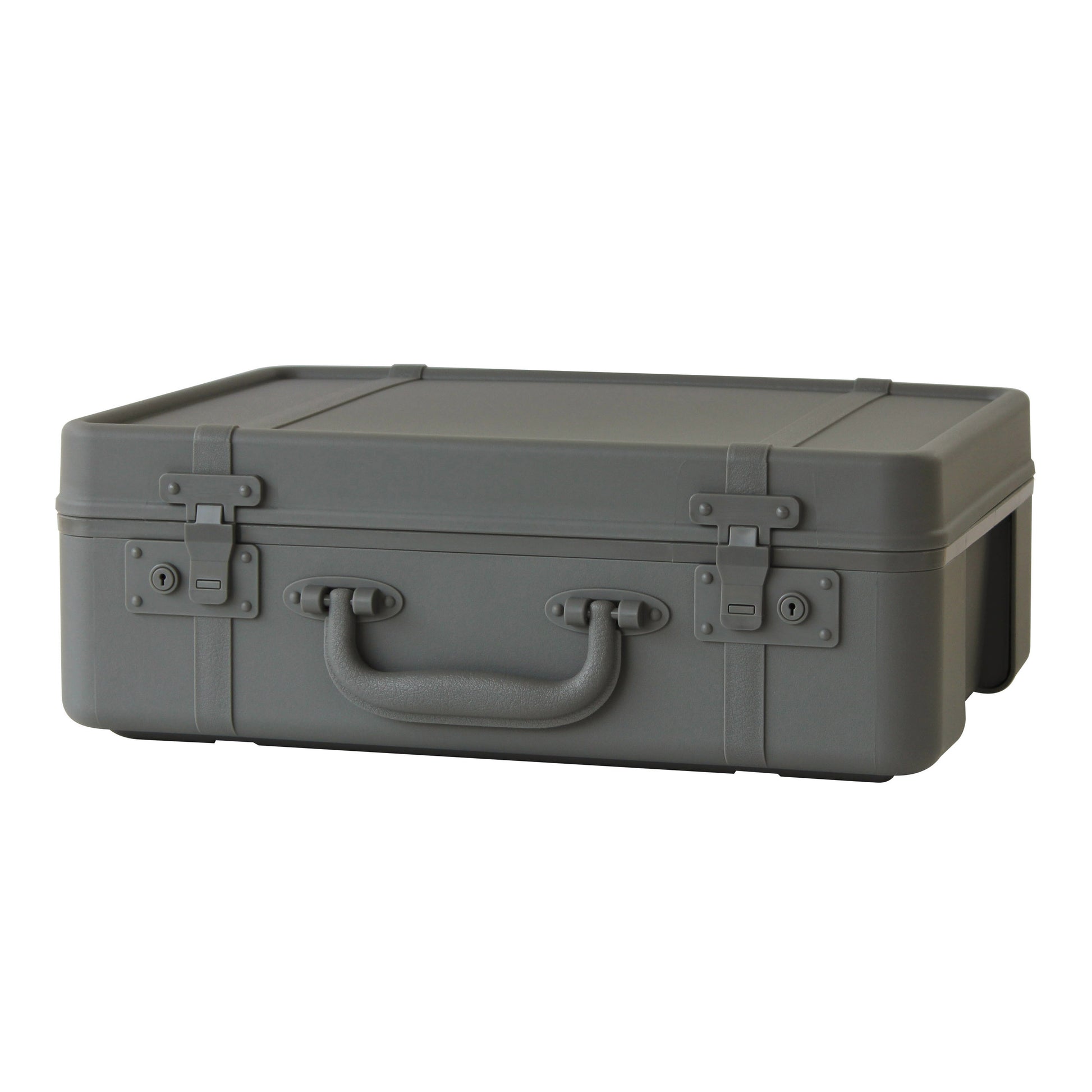 Opbergkoffer Trunk Story Hachiman│Medium Grijs│art. 240426│vooraanzicht met witte achtergrond