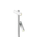 Tubo Oplaadbare Vloerlamp Dubbel Wit│Sompex│draadloos│art. 78121│detail lichtkoppen