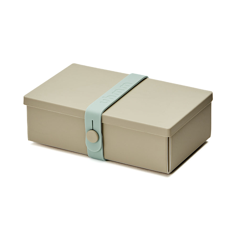 Uhmm 01 Opvouwbare Luchbox Mocca│art 982403│vooraanzicht met strap in morning mist