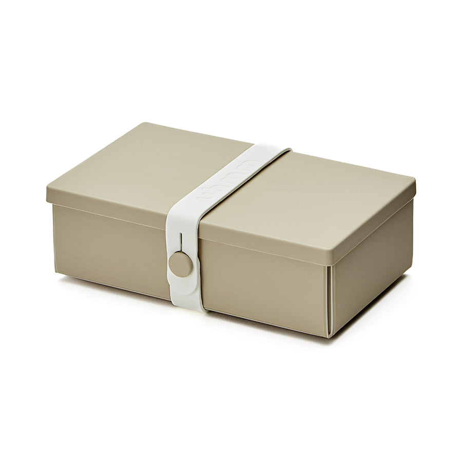 Uhmm 01 Opvouwbare Luchbox Mocca│art 982403│vooraanzicht met strap in Wit