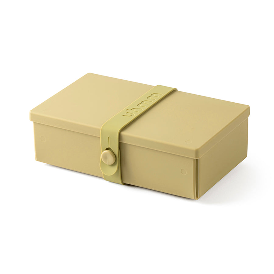 Uhmm 01 Opvouwbare Lunchbox│art. 981273│vooraanzicht met Strap Olive