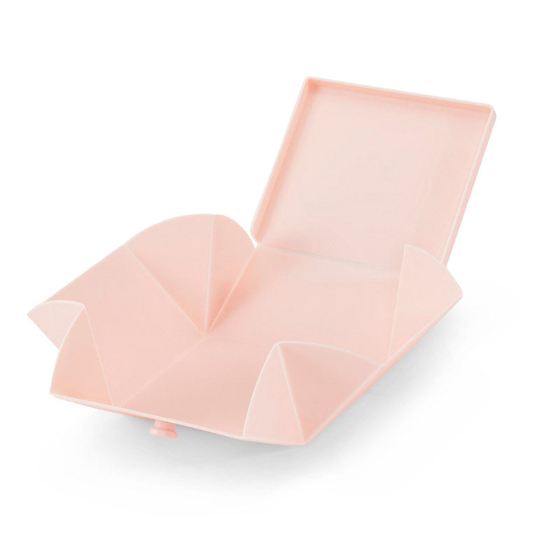 Uhmm 02 Opvouwbare Lunchbox Delicate Pink│art. 981276│geopend met witte achtergrond