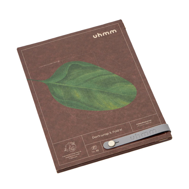 Uhmm 02 Opvouwbare Lunchbox Black Chalk│art. 981279│verpakking