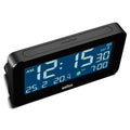 Braun Digitale Wekker BC10B-DCF│Zwart│Radiogestuurd met Temperatuur│bovenaanzicht met verlichting