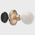 Humble Bee Oplaadbare Wandlamp Gold Smoked│Smart Verlichting│art. HUMWL00103│video bevestiging op wandplaatje