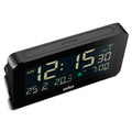 Braun Digitale Wekker BC10B-DCF│Zwart│Radiogestuurd met Temperatuur│bovenaanzicht zonder verlichting