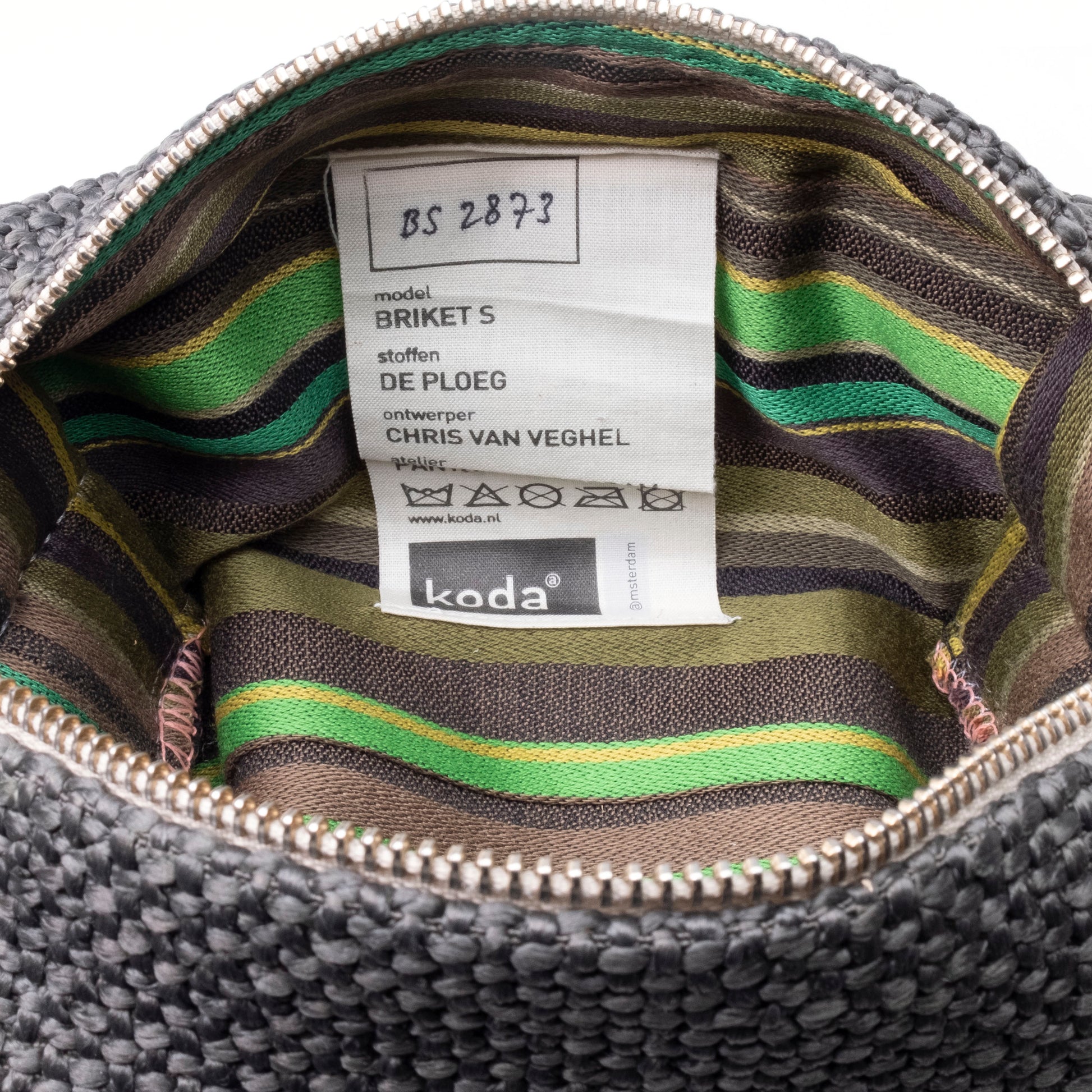 Etui Briket B2873│Koda Amsterdam│label aan binnenzijde