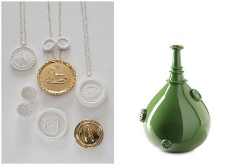 Halsketting Seal Kiki van Eijk│Theepot│sieraad Porcelein│diverse Seal collectie