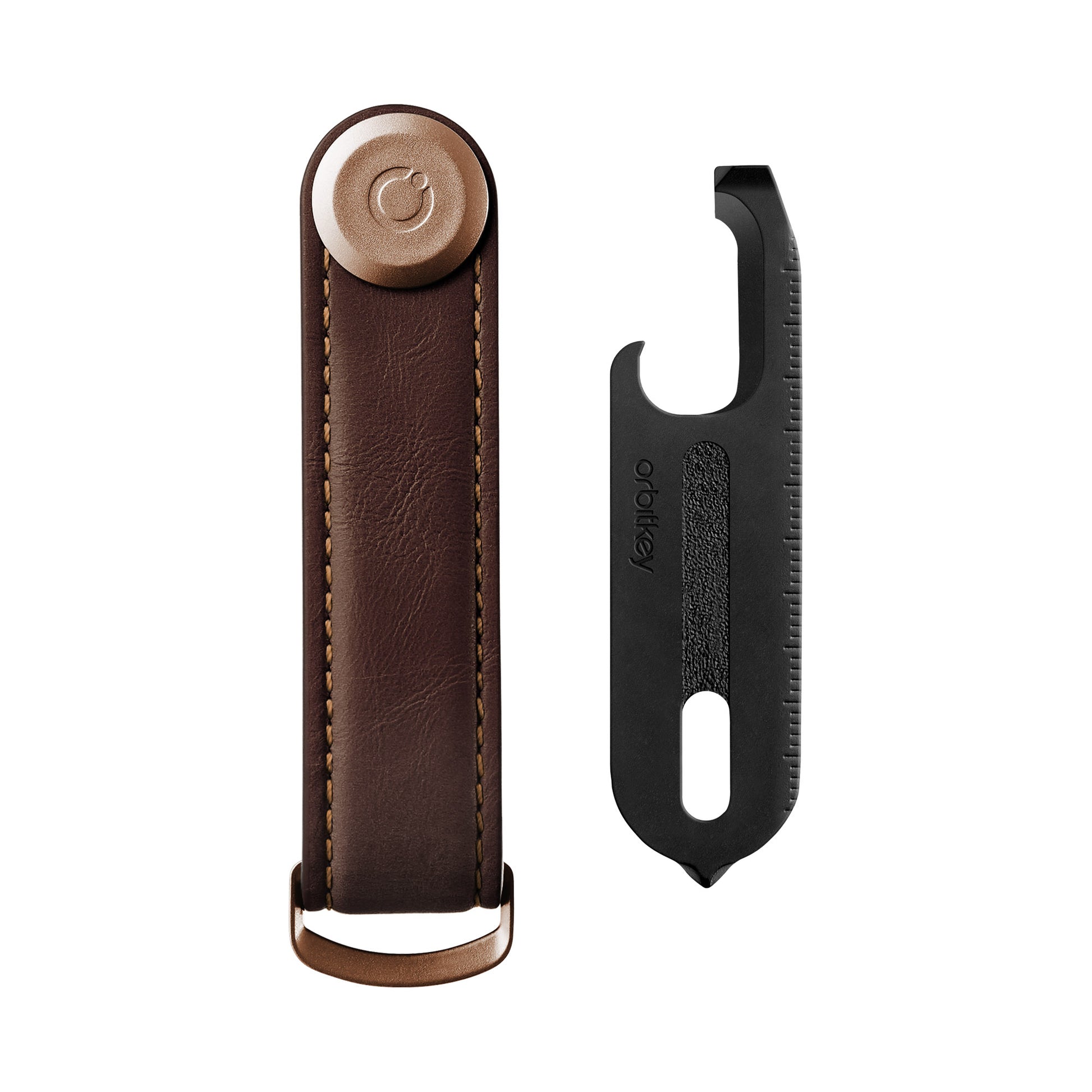Orbit Key Gift Set Espresso Brown│Key Organizer en Multitool│Sleutelhanger art. GLT2-ESB-201│zonder sleutels en losse multitool