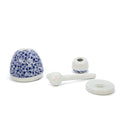 Proud Mary Flower Pattern│Royal Delft│Porceleyne Fles│art. 46604000│losse onderelen liggend