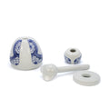 Proud Mary Ribbon Flower│Royal Delft│Porceleyne Fles│art. 46605000│losse onderdelen liggend