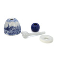 Proud Mary Gezicht op Delft│Royal Delft│Porceleyne Fles│art. 46608000│losse onderdelen liggend