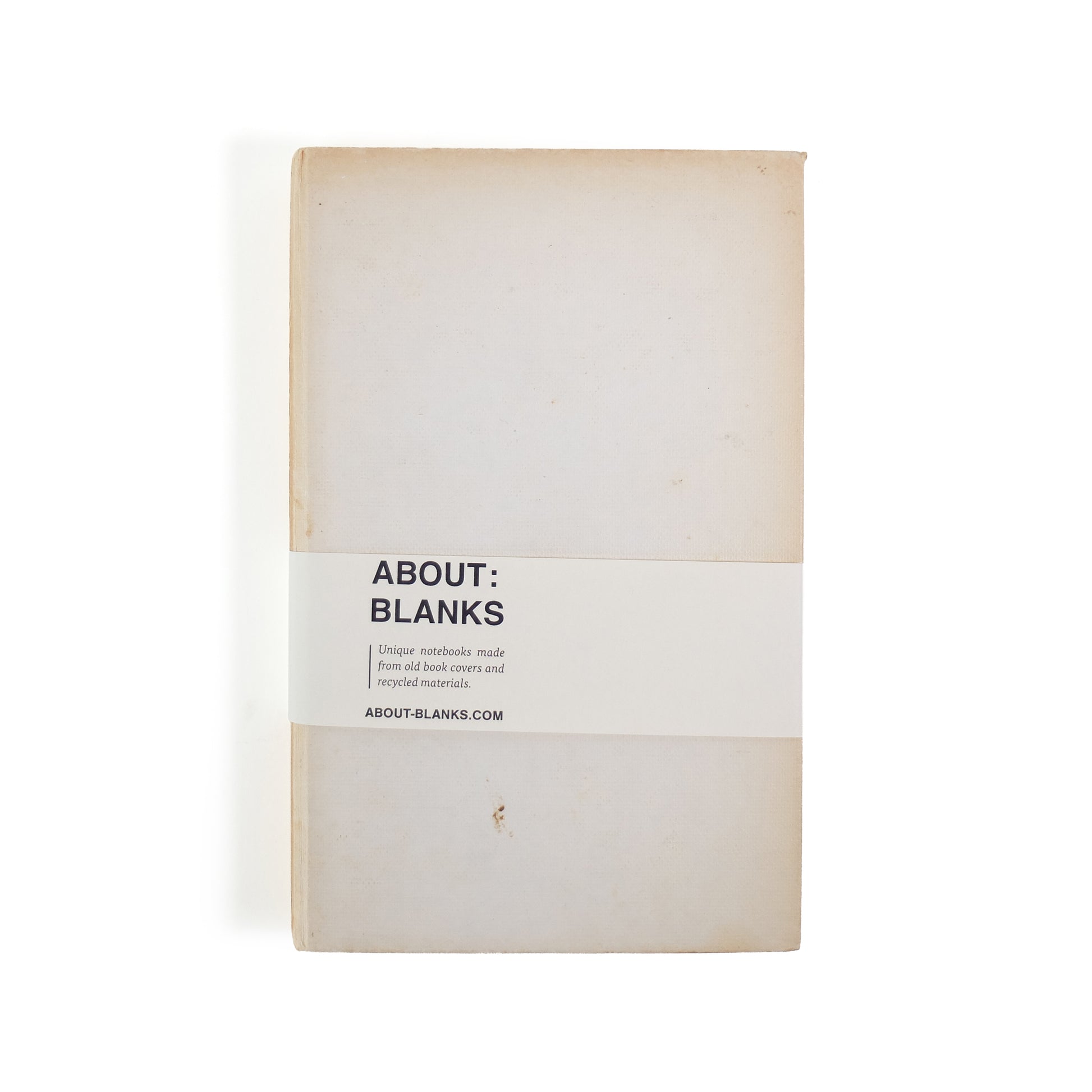 About Blanks Notitieboek medium nr. 34│bovenaanzicht boek liggend