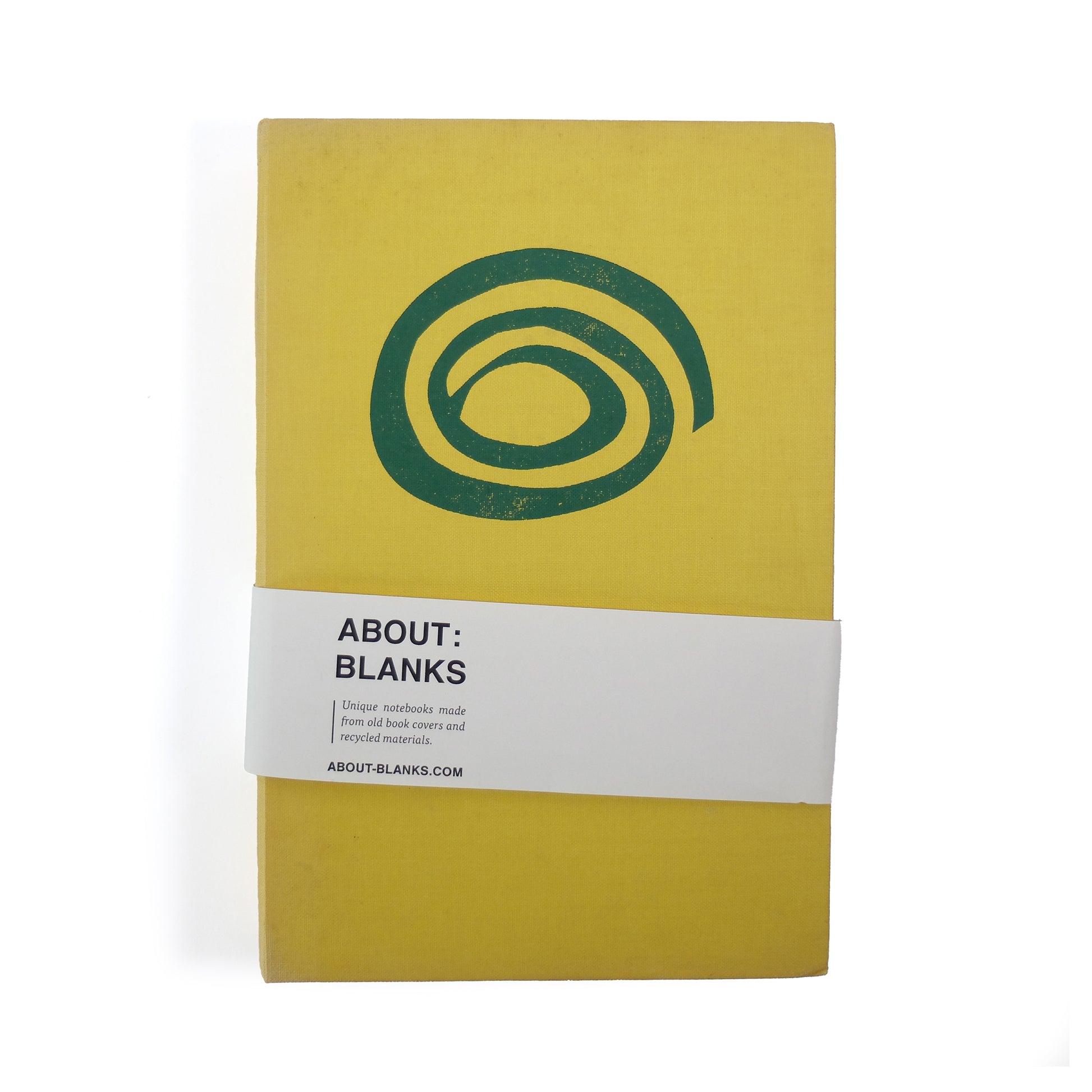 About Blanks Notitieboek large nr. 8│bovenaanzicht liggend boek