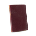About Blanks notitieboek van de donkerrode kaft van Sense and Sensibility, vooraanzicht schuin