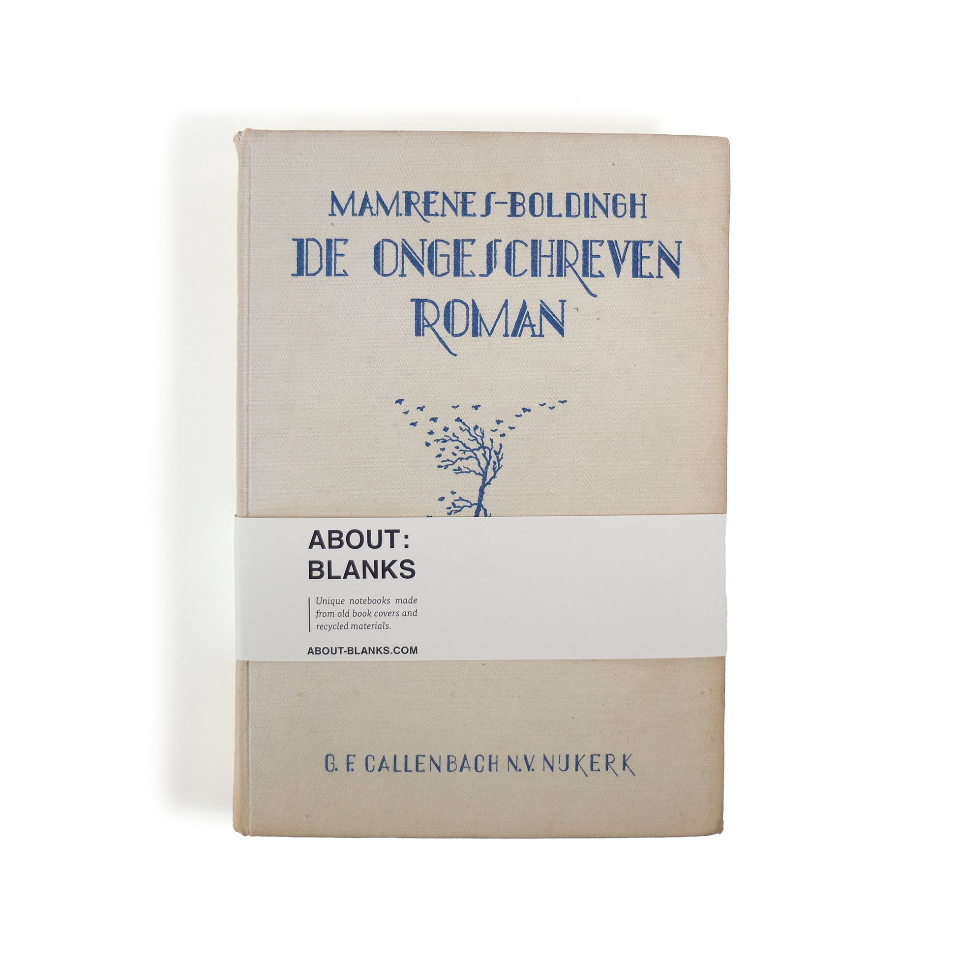 About Blanks Notitieboek Large nr. 26│bovenaanzicht liggend boek