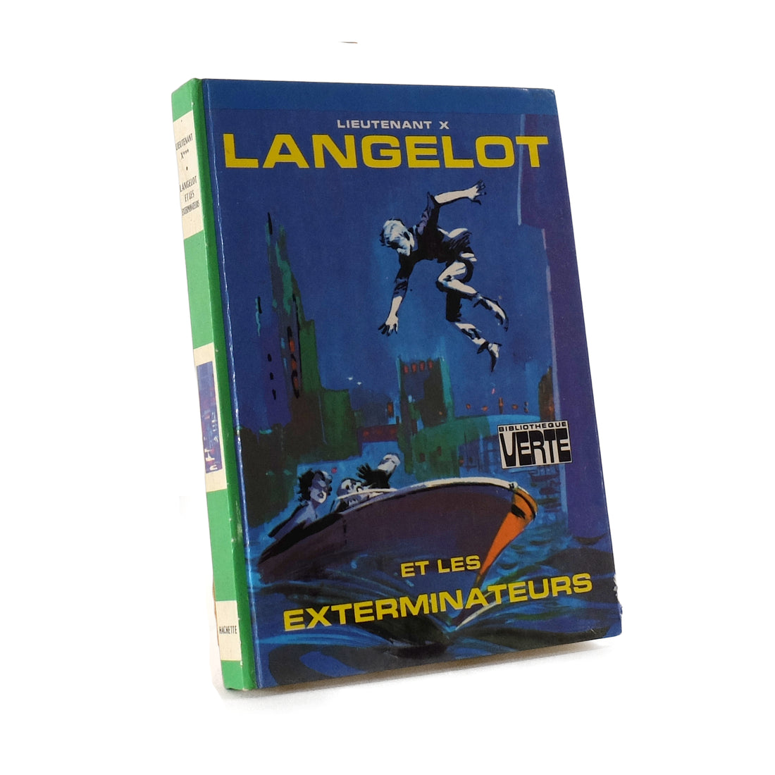 About Blanks notitieboek van de kaft van Langelot et les Exterminateurs, vooraanzicht