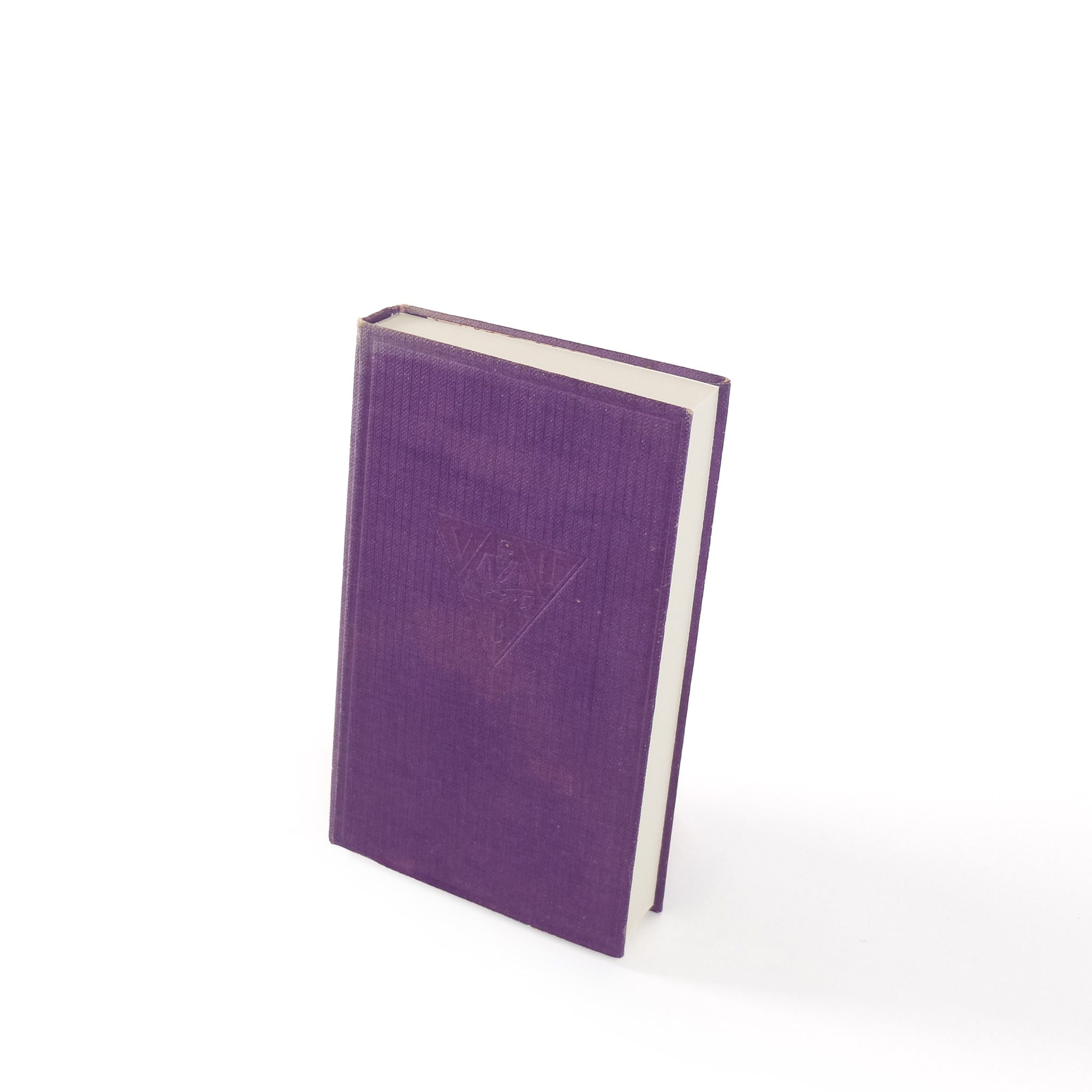 About Blanks Notitieboek van Oude Boekcovers│Small nr.1│vooraanzicht schuin