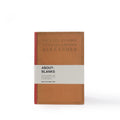 About Blanks Notitieboek Medium Nr 23│voorkant met label