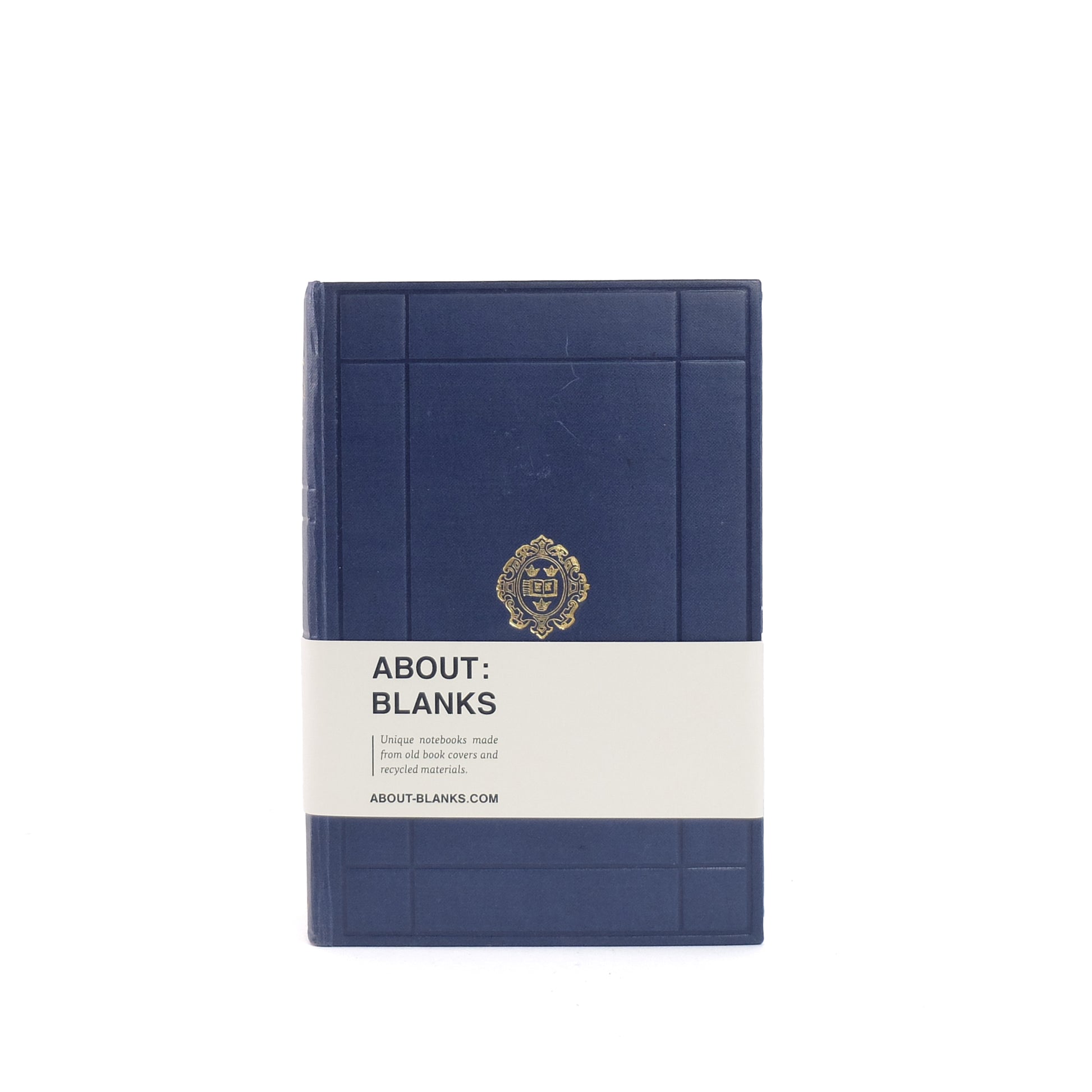 About Blanks Notitieboek Large nr. 6│vooraanzicht met label