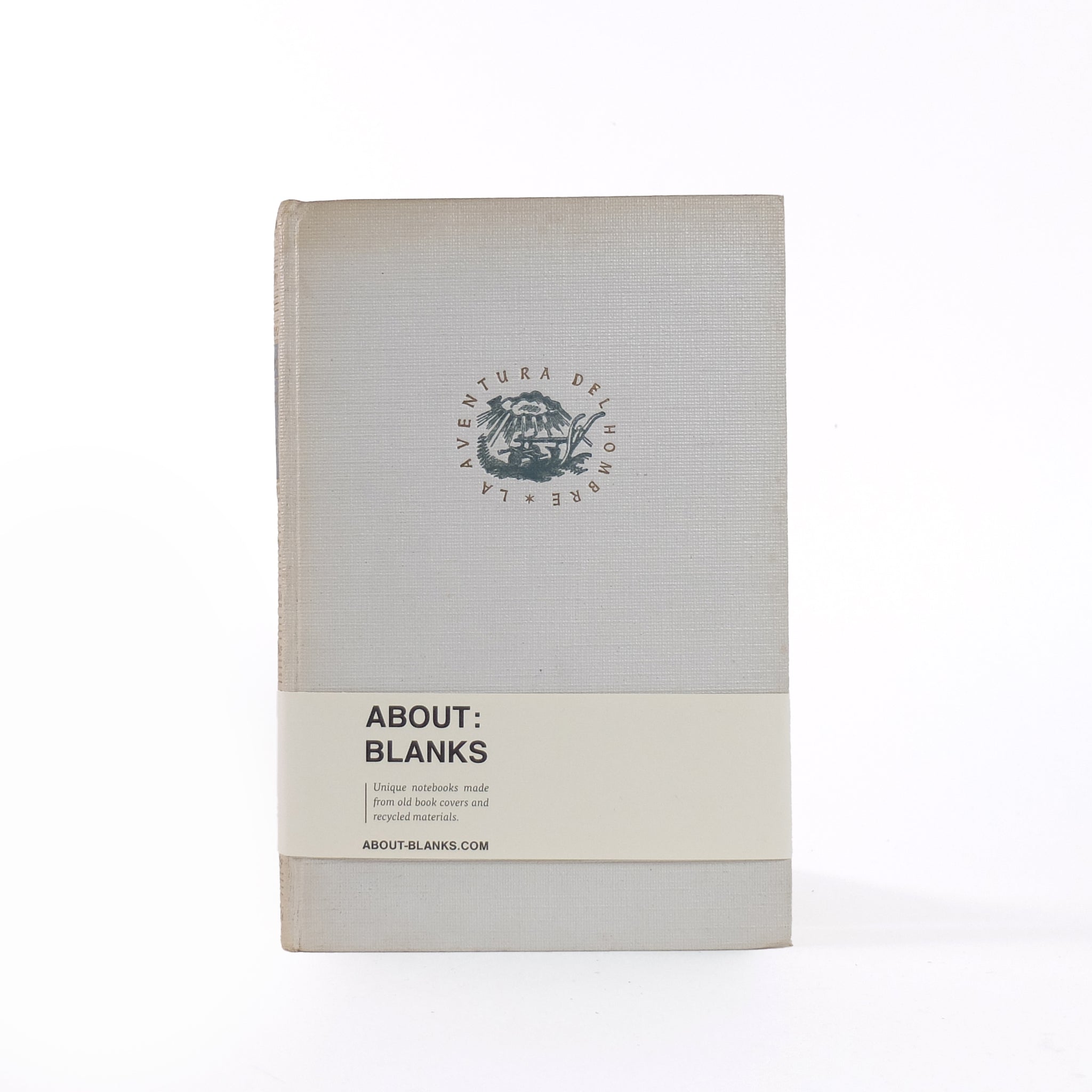 About Blanks Notitieboek large Nr 13│voorkant met label