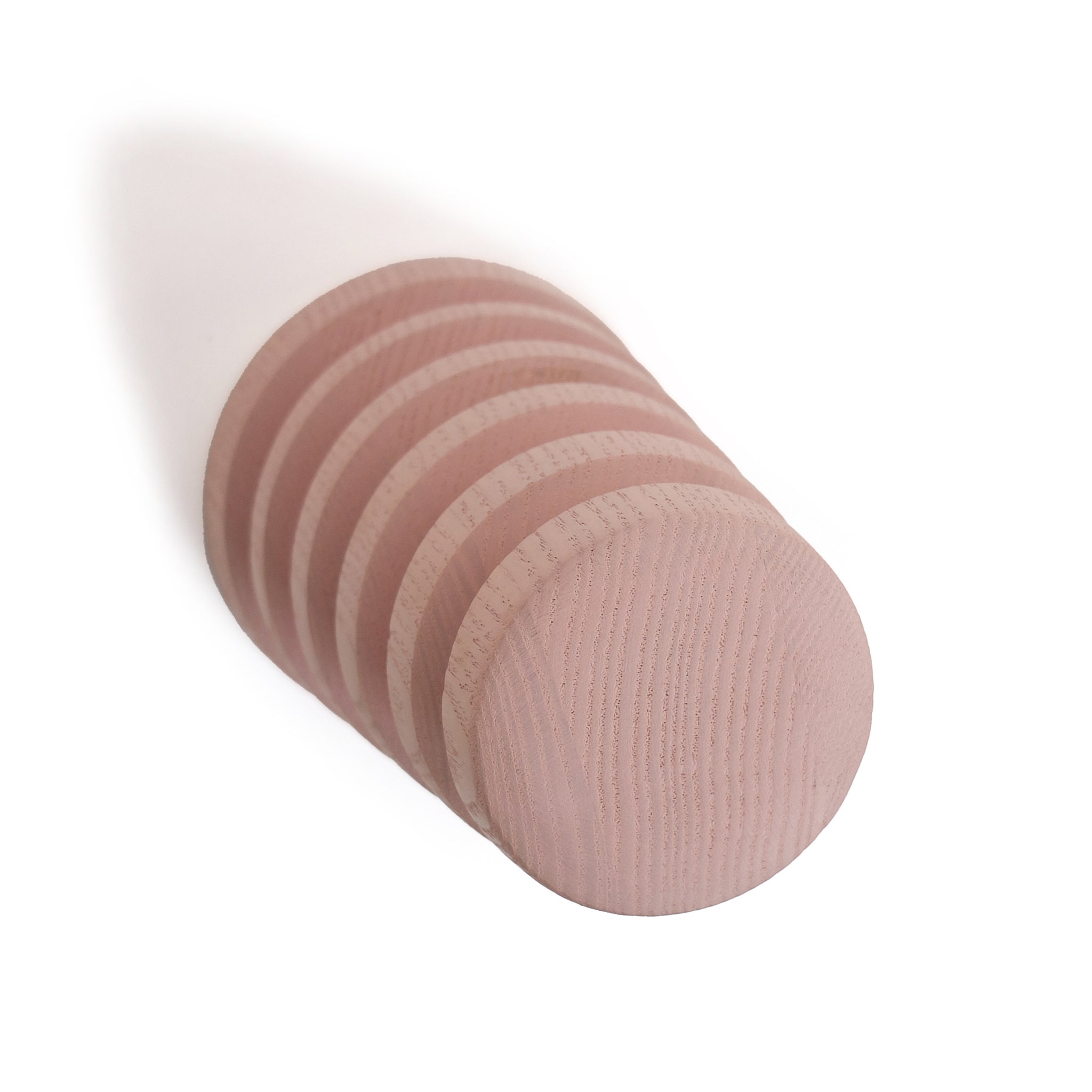 Alf Wandhaak Essenhout Roze│Vij5│vooraanzicht schuin rechts