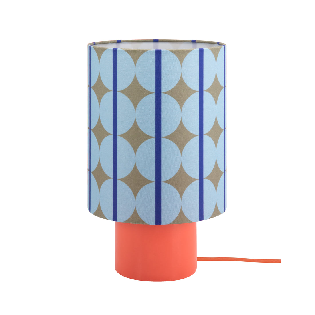 Remember Aurora Ceramic Table Lamp | Orb | art. LKL02 | front view with the light off on a white background