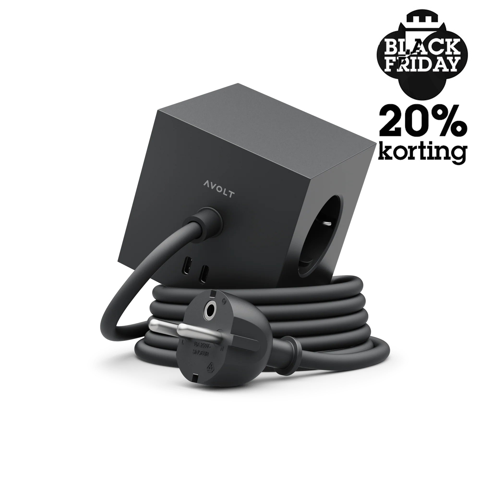 Avolt Square 1 Stockholm Black│Black Friday 20% Korting