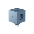 Avolt Square 2 Stekkerdoos & USB-C Oplader│Shark Blue│art. SQ2-EUFC30-WMSHB│vooraanzicht met witte achtergrond