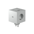 Avolt Square 2 Stekkerdoos & USB-C Oplader│Gotland Grey│art. SQ2-EUFC30-WMGG│vooraanzicht met witte achtergrond