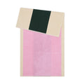 Badhanddoek Martens & Martens Pink & Dark Green Suite702│art. CMMTT70PIDG│achterkant