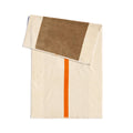 Badhanddoek 70x14 Orange&Honey│Martens&Martens-Suite702│art. MMTT70ORHO│achterkant met witte achtergrond