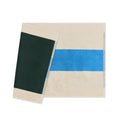 Badmat Martens & Martens Aqua & Dark Green Suite702│art. CMMBM50AQDG│voorkant met witte achtergrond