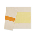 Badmat Martens & Martens Yellow & Orange Suite702│art. CMMBM50YEOR│achterkant met witte achtergrond