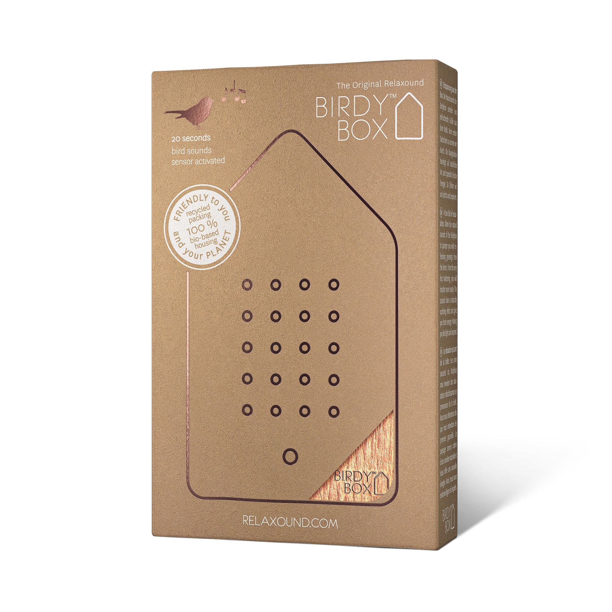 Birdybox Eiken Relaxound│art. 11BBX1101002│verpakking