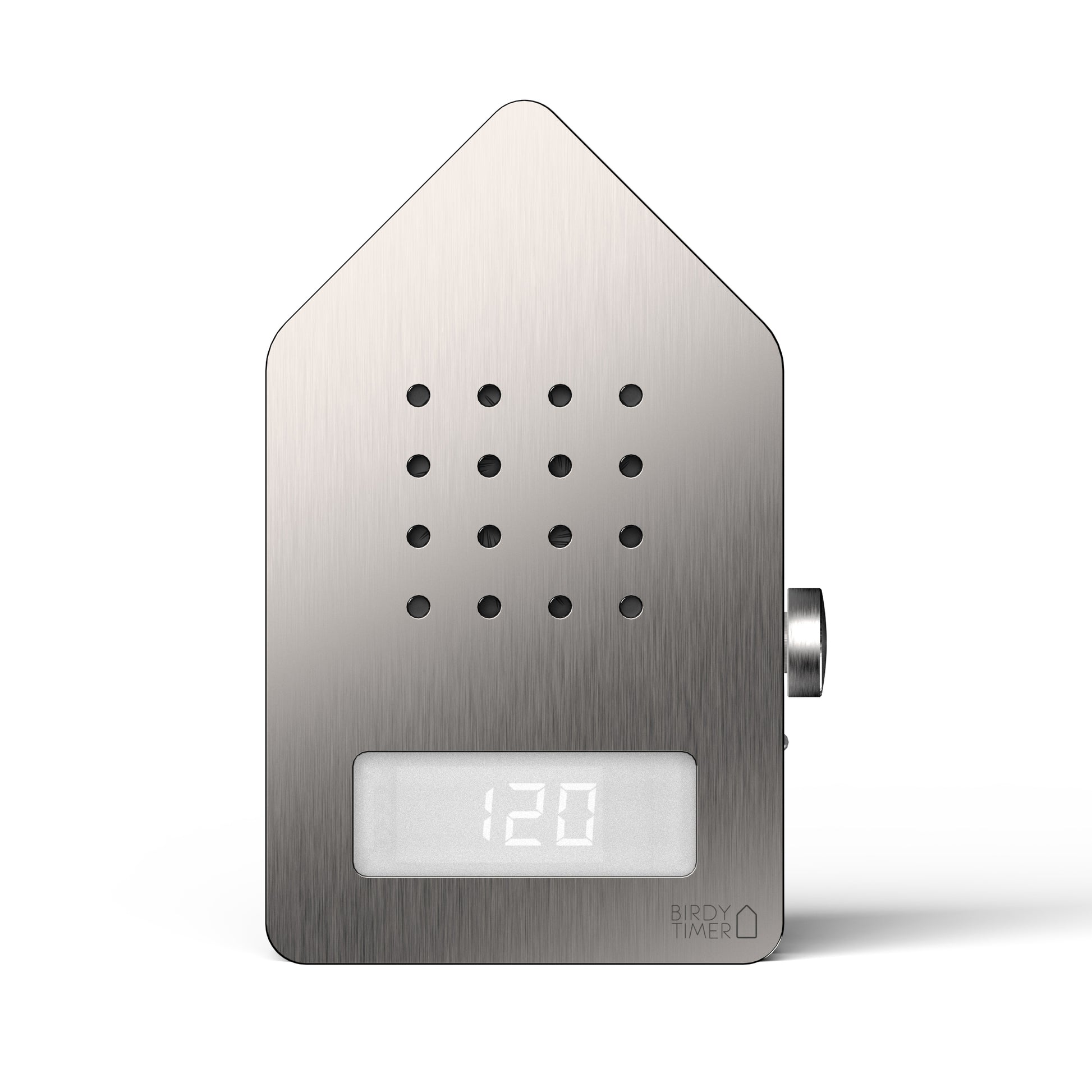 Birdytimer Roestvrij Staal│Kookwekker met Vogelgeluiden Relaxound│art. 1BBT0401001│voorkant