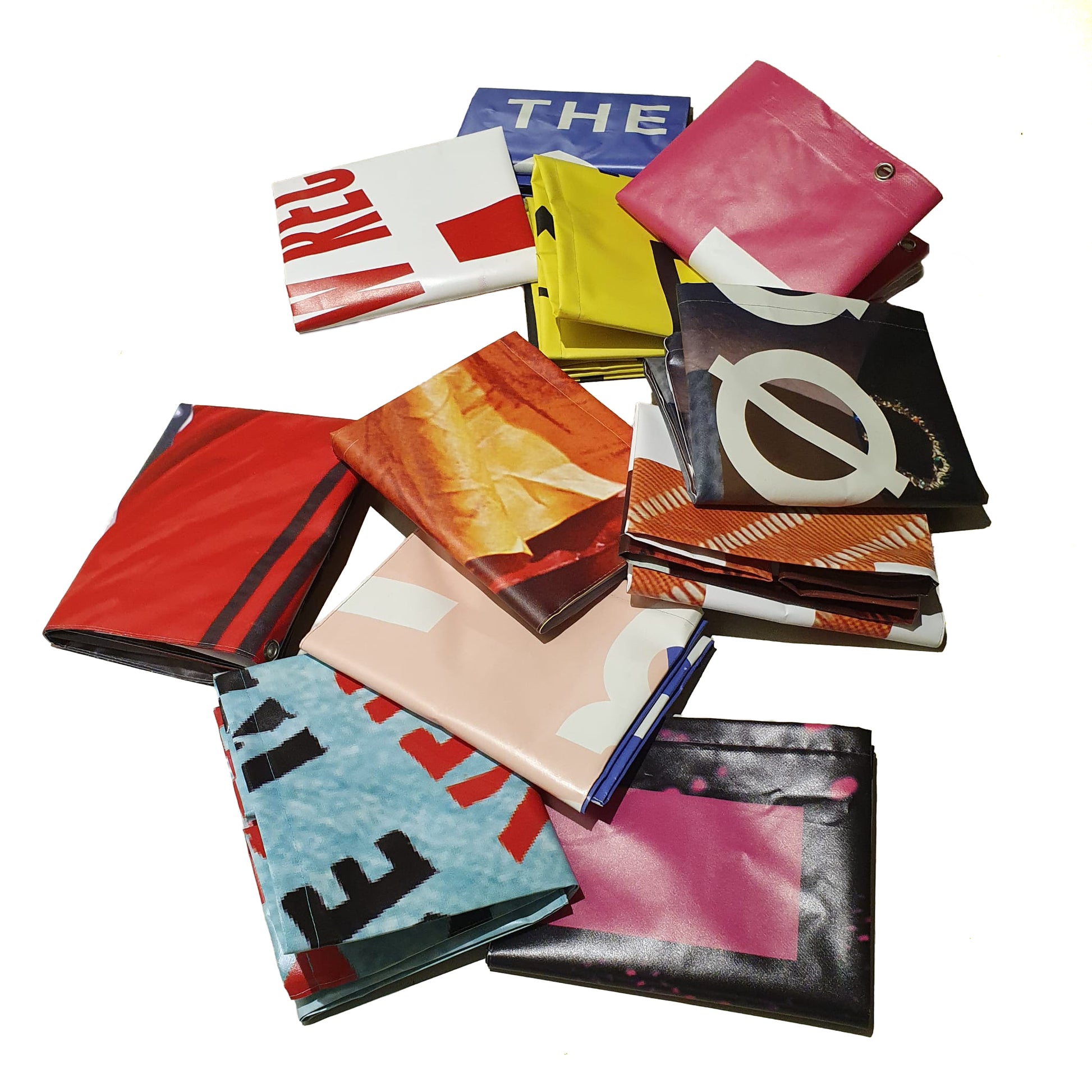Bisonbag Prullenbak/Wasmand Goods│art. BB 10.01 NR.1│grope diversen opgevouwen door elkaar