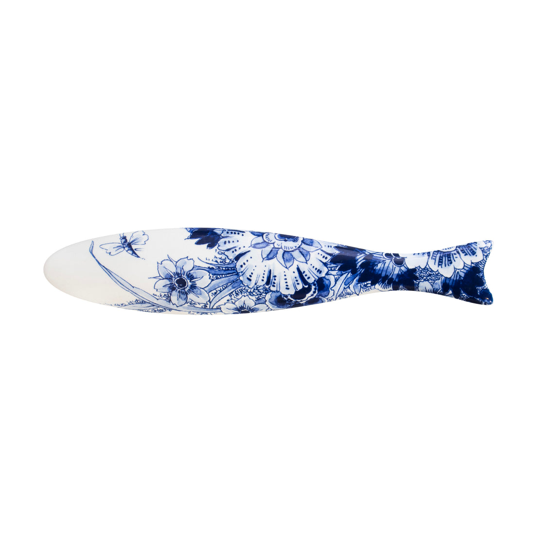 Blue Herring Dragonfly Flower│Royal Delft│art. 46502200│vooraanzicht