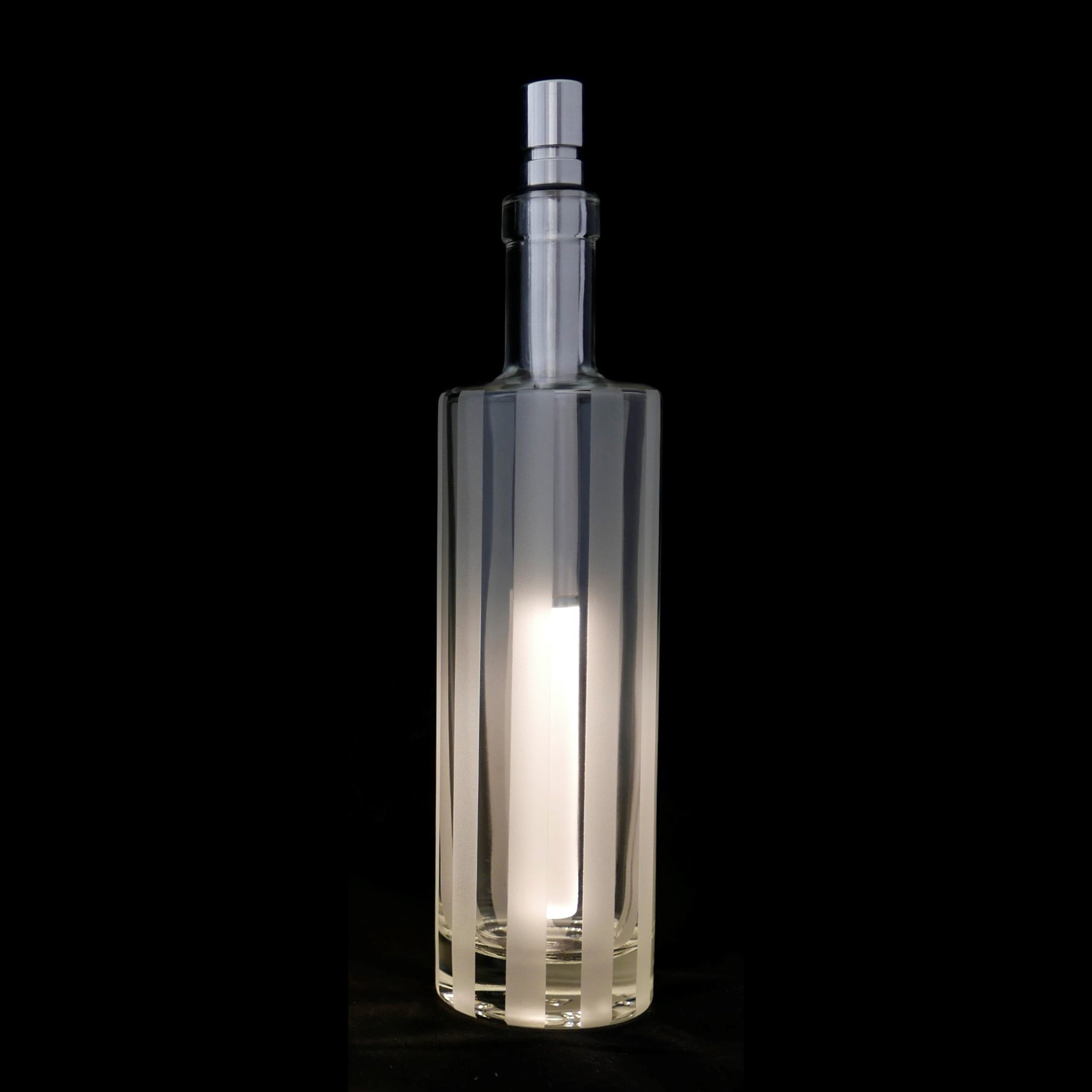 Bottlelight LED Flessenlamp│art. BOT03-W│in fles met recht motief