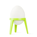 Eierdopjes Rocket Lime & Orange│art. A003054│lime versie met ei en witte achtergrond
