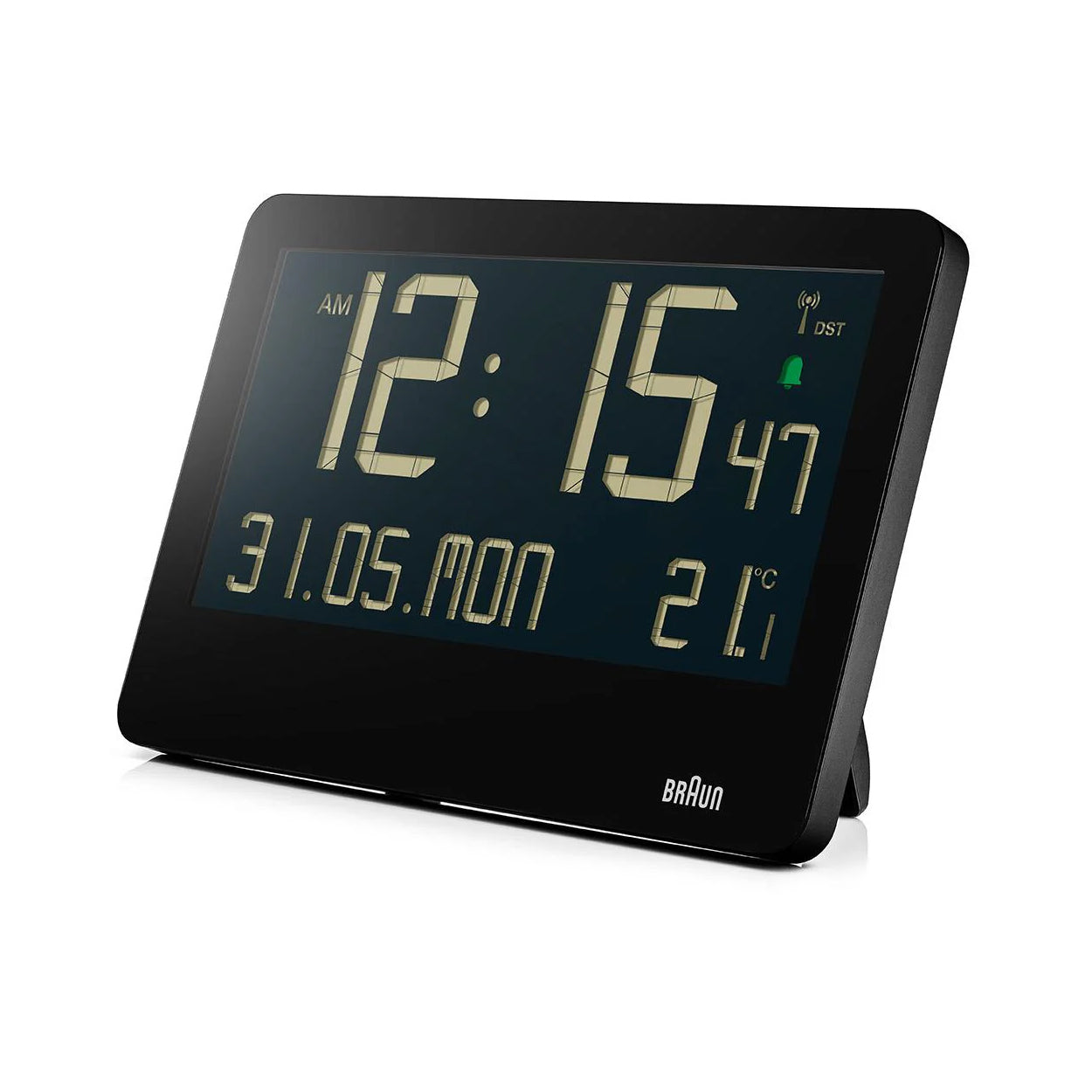 Braun Wandklok Digitaal BC14-DCF│Zwart