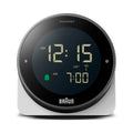 Braun Wekker BC24W-DCF Digitaal Wit│Radiogestuurd│vooraanzicht met witte achtergrond