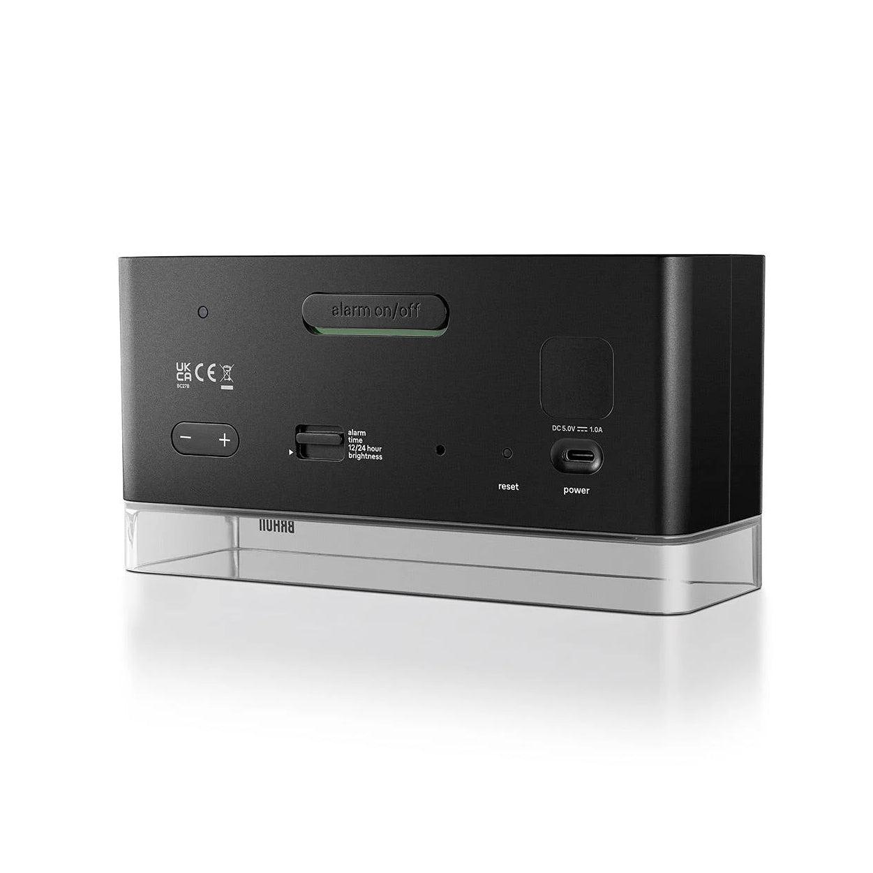 Braun Alarm Klok Digitaal BC27B│achterkant