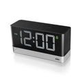 Braun Alarm Klok Digitaal BC27B│bovenaanzicht schuin met snooze-functie en bedening lampje
