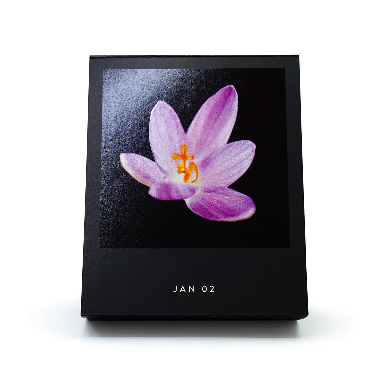 Bureaukalender Flamboyant Flowers│Bloemen│2 januari crocus
