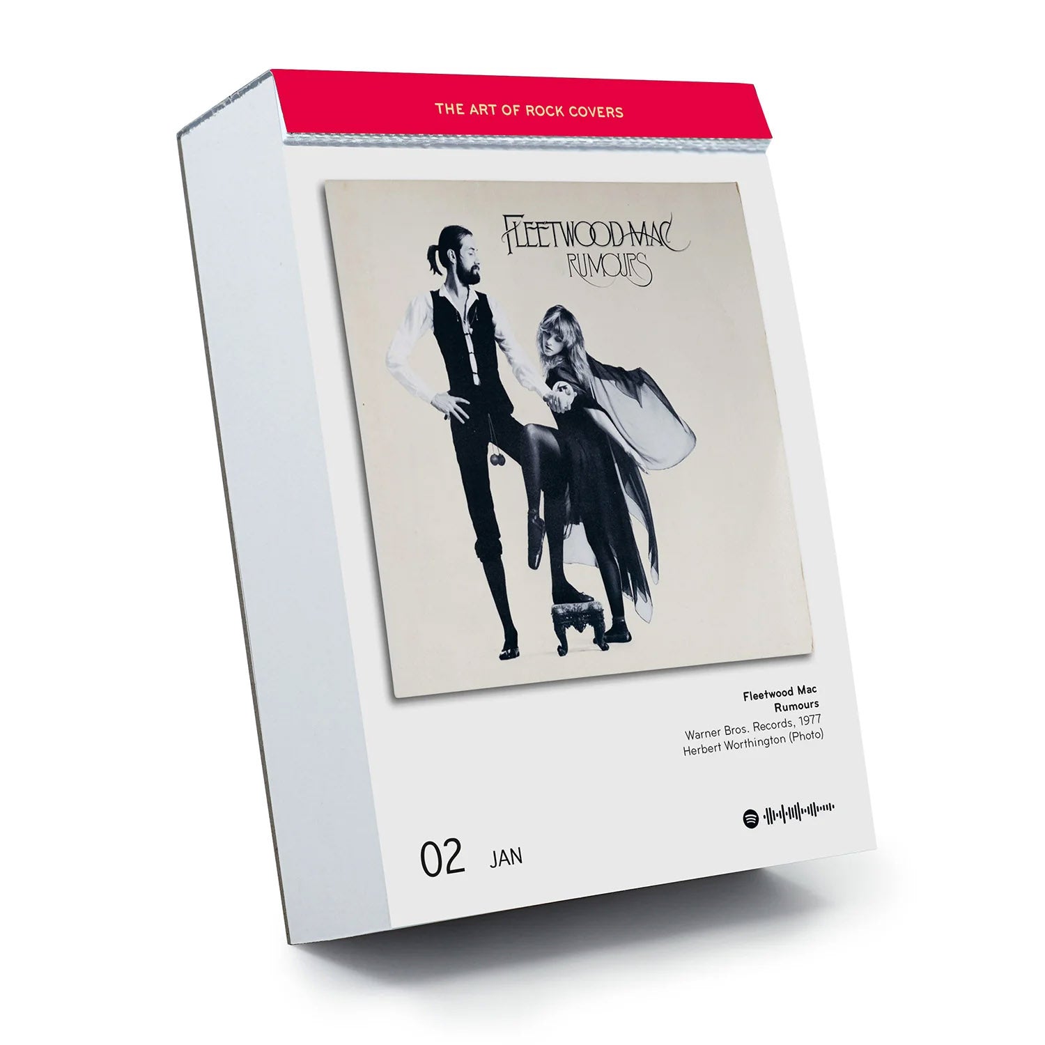 Scheurkalender The Art of Rock Covers│Platenhoezen│art. 978-3-949070-37-2│platenhoes Fleetwood Mac